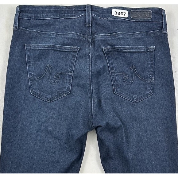 Ag Adriano Goldschmied Denim - Adriano Goldschmied Women's The Legging Ankle Jeans 28R Super Skinny Dark Blue